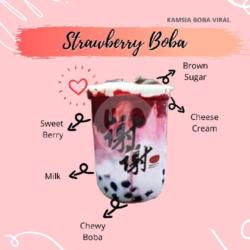 Kamsia Boba Strawberry