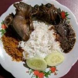 Nasi Bebek Goreng   Ati Ampela Bumbu Hitam