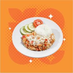 Nasi   Sayap Geprek   Keju Parut