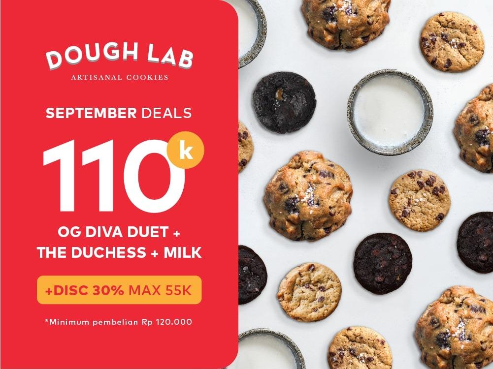 Dough Lab Cookies, Genteng GoFood