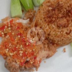 Nasi Goreng Bombay Ayam Geprek