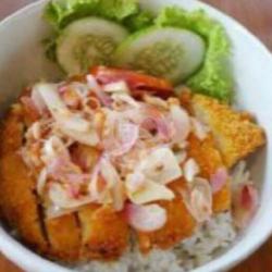 Ricebox Ayam Crispy,sambel Dabu-dabu