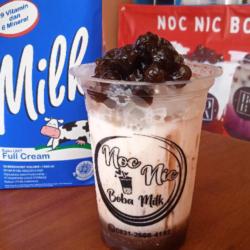 Boba Milk ( Coklat Ovaltine )