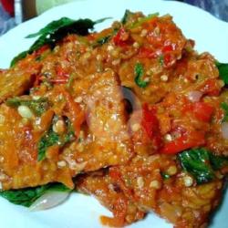 Tempe Penyet Kemangi