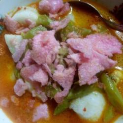 Ketupat Sayur Buncis Polos