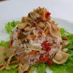 Nasi Kriuk Tuna Pedas