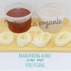 Puding Pisang Vanila