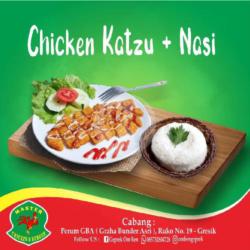 Chicken Katzu   Nasi   Black Paepaerr