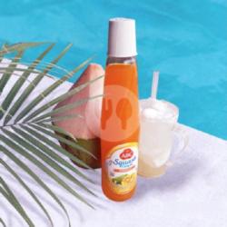 Es Kelapa Muda Syrup Orange