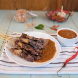 Sate Kambing Bumbu Kacang