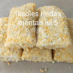 Risoles Ayam Pedas, Mentah ( 5 Buah )