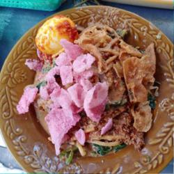 Lontong Pecal Telur Bulat