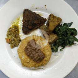 Nasi Rendang Hati Sapi