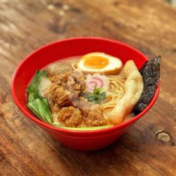 Tomyum Ramen Chicken Karage