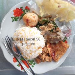 Nasi Jagung Urap   Telor Bulat