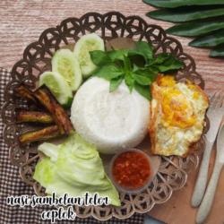 Nasi Sambelan Telor Ceplok