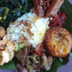 Nasi Sayur Telur Balado