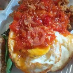 Telor Geprek Ceplok Sambal Terasi