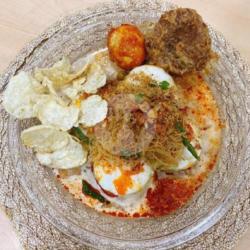 Lontong Perkedel   Telur