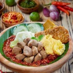 Nasi Telur   Pentol Penyet