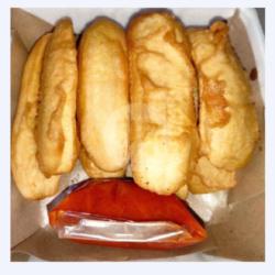 Pisang Goreng Pake Lombok Tumis