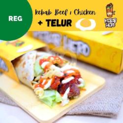 Regular Kebab   Telur