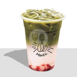 Strawberry Matcha Latte