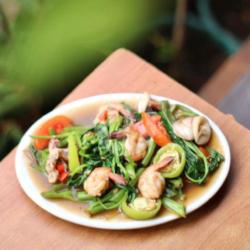 Tumis Kangkung Seafood