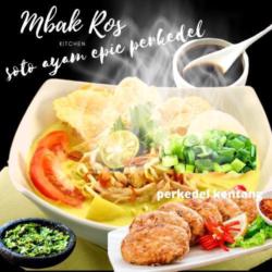 Soto Ayam Perkedel Epic Mbak Ros