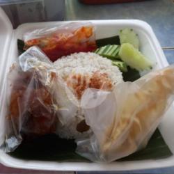 Nasi Lemak (gemuk) Ayam Malbi