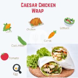 Caesar Chicken Salad Wrap (536 Kalori)