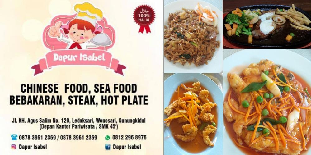 Dapur Isabel Oriental Food, Seafood, Steak & Hotplate, Playen