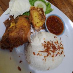 Pecel Ayam Selimut   Nasi