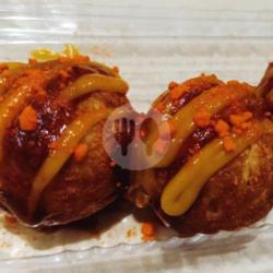 Tako Isi 4 Cheese Cream.saus Keju Dan Bubuk Keju Amerika
