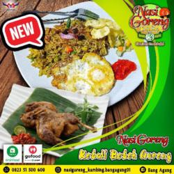 Nasi Goreng Kebuli Bebek Goreng