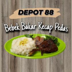 Bebek Bakar Manis Pedas