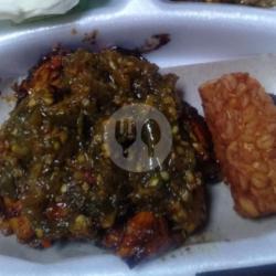 Nasi To Ayam Bakar Penyet Sambal Ijo