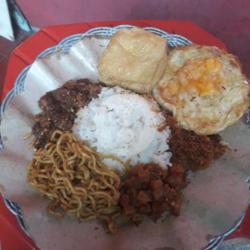 Nasi Campur Telor Tahu