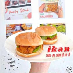 Fish Burger Mami - Burger Ikan Sehat