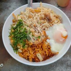 Bubur Ayam Telor 1/2 Matang Ayam Kampung