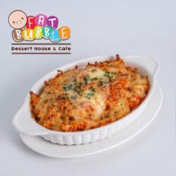 Tomato Cheesy Baked Rice