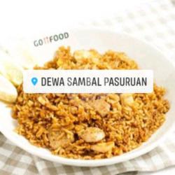 Nasi Tumis Bawang Putih   Bakso