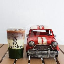 Iced Matcha Espresso Soya