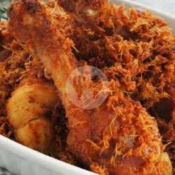 Paket Rakyat Ayam Goreng Serundang. 10 Potng Ayam Tanpa Nasi