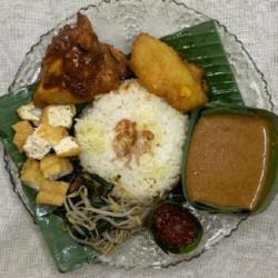 Nasi Pecel Puas (ayam Bumbu)