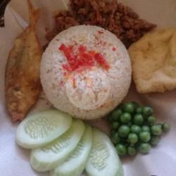 Nasi Cikur Biasa (nasi Cikur Tahu  Orek/gr Tmpe Asin Smbl Llb.)