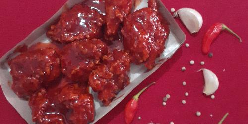 Ayam Dan Tulang Crispy Hot Lava, Galumpit