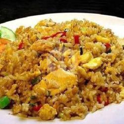 Nasi Goreng Telur Orak Arik   Ayam   Es Teh