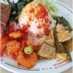 Nasi Udang Balado