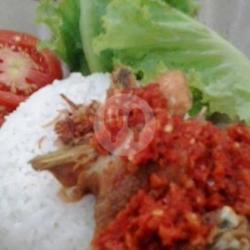 Nasi   Ayam Goreng Sambal Merah